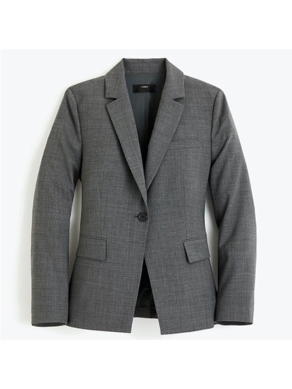 J Crew 365 Everday Stretch Wool Single Button Blazer